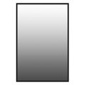 Quoizel Lockport Matte Black Framed Mirror QR5366